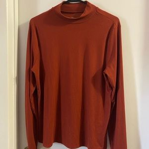Mock neck long sleeve